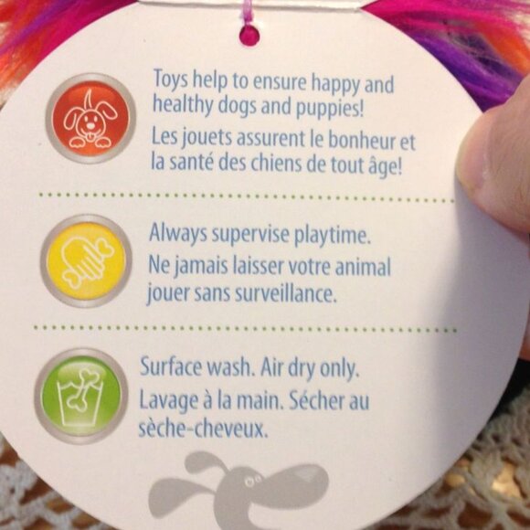 GoDog Tough for Fun Dog Toy with Chew Guard Technology Squeaky Dog Toy - Picture 5 of 5